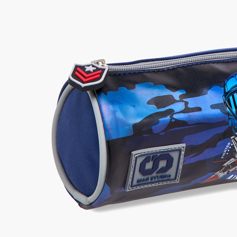 sami_studio Air Force Print Pencil Pouch for Boys - Image 5
